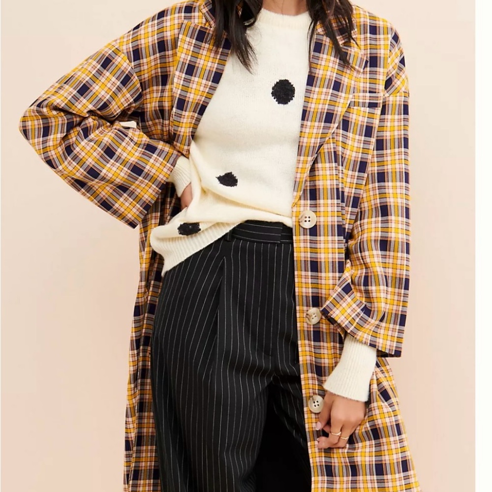 Capulet Phoenix Plaid Coat XS